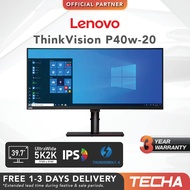LENOVO ThinkVision P40w-20 | 39.7" 5K2K WUHD | IPS Ultra-Wide Curved Monitor