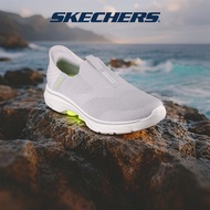 Skechers สเก็ตเชอร์ส รองเท้าผู้ชาย Men Slip-Ins GOwalk 7 Easy On 2 Shoes - 216641-GYYL Air-Cooled Me