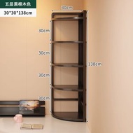 全城熱賣 - 書架 桌面置物架 辦公室桌上轉角收納架 牆角分層三角架 簡易桌上書櫃