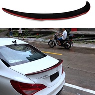 For Mercedes CLA W117 AMG Carbon Spoiler FD Style CLA Class C117 Carbon Fiber Rear Spoiler with Red 