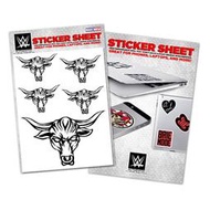 [美國瘋潮]正版WWE The Rock Vinyl Sticker 巨石強森猛牛刺青圖騰經典款圖案貼紙特價中