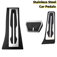 Stainless Steel Car Pedals Kit for BMW X5 X6 F15 F16 E70 E71 E72 G05 X7 G07 2008 - 2020 LHD Gas Brak