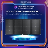 Genuine EcoFlow NextGen 220W Bifacial Solar Panel | High Performance Folding Double-Sided Solar Pane