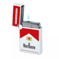 Gratis Ongkir !  Korek Api Bara Model Marlboro merah Korek Lighter Mancis Unik Bisa isi ulang