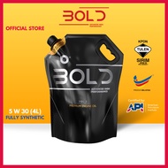 BOLD SIRIM 5w30 3L / 4L Fully Synthetic SP Engine Oil Car 5w-30 Minyak Hitam Enjin Kereta Honda Pero