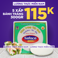 Combo 5 Xấp Bánh Tráng Safoco 22cm 300g