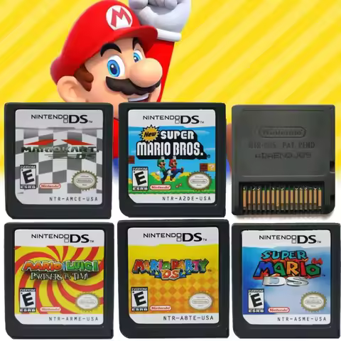 For NDSL 2DS 3DS Mario Series DS Games Cartridge New Super Mario Bros Video Game Console Card Mario 