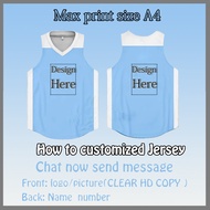 jersey customized design Basketball Jersey Free Customize Of Name And Number Only Full Sublimation H