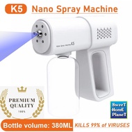 K5 Nano Spray Gun Portable Wireless Mist UV Sanitize Sprayer Sterilizing Nano Spray Gun  K5 Nano Spray Gun Portable Wire