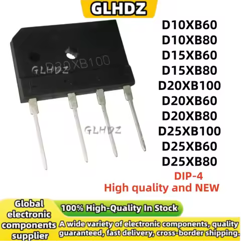 Original 10pcs D10XB60 D10XB80 D15XB60 D15XB80 D20XB100 D20XB60 D20XB80 D25XB100 D25XB60 D25XB80 DIP