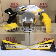 RXZ HLY BODY COVER SET COVERSET Y963 YELLOW SILVER KUNING MILI WITH BUBBLE WRAP💥