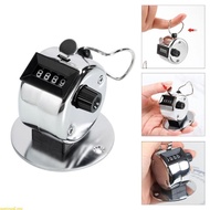 weroyal Metal Hand Counter Four Digit Counter Counter Clicks Counter Handheld Clicks Count