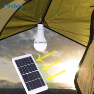 [Koolsoo] Solar Light Bulb, LED Solar Light, Emergency Light, Solar-powered Lamp for Patio, Yard, Wa