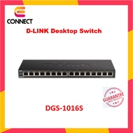 D-Link 16-Port Gigabit Desktop Switch DGS-1016S