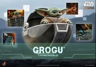 全新現貨 Hot Toys TMS043 Star Wars 星球大戰 1/6 The Mandalorian-Grogu Collectible Set