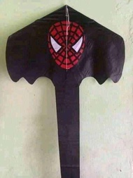 layangan kain motif Spiderman