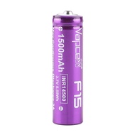 Vapcell F15 INR14500 lithium battery 1500mAh (Ready Stock)