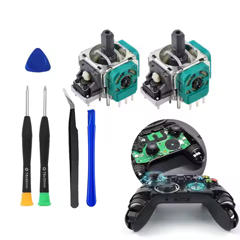 Game Controller Joystick for Xbox ONE / Xbox Series X / S Controller 3D Analog Thumbsticks Repair Pa