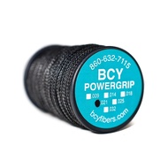 Black Powergrip Archery Bow String Serving .018 BCY Black Powergrip Archery Bow String Serving .018