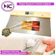 Kape Gypsum Gagang Kayu 8 inch Sekrap Stainless Skrap Plafon Dinding Plamir Kompon Asli Original Anti Karat