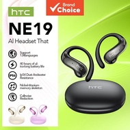 HTC NE19 Earphones TWS AI Translation Bluetooth Headphones 134 Translation Languages Noise Cancellat