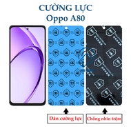 Oppo A80 nano flexible tempered film (transparent and anti-peeping)