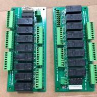 Two omron relay block block 12v 8 relays /1 block