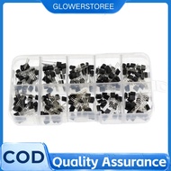 Glowerstoree-my Hyuduo 600PCS TO-92 Transistor Kit 15 Types Including 2N2222 2N3904 2N3906 2N5401 2N