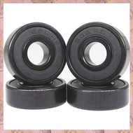 High-Speed 608RS Hybrid Black Ceramic Bearings Skateboard Bearings Ceramic Plastic Arc 608 Bearings