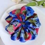 Lyrae XXL Scrunchie Flowers Chiffon