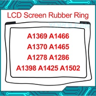 LCD Front Rubber Circle Bezel For MacBook A1369 A1466 A1370 A1465 A1278 A1286 A1502 A1425 A1398 Midd