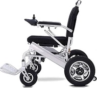Luxurious and lightweight Motorized Fold Foldable Power Wheel Chair Lightweight Folding Carry Powerful Dual Motor Suitable For Elderly And