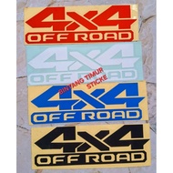STICKER 4X4 OFF ROAD STICKER CUTTING STICKER