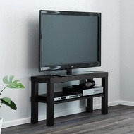 LACK TV rack, bench, Shoe bench, Shoe Rack, Utility rack in color black & white (90x26x45cm)