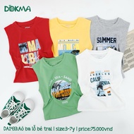 Dokma DA1433 boys tank top (Sz 3-7y)