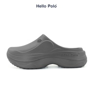 Hello Polo รองเท้าแตะผู้หญิง รองเท้าหัวโต ส้นหนา 3.6 ซม นุ่มใส่สบาย กันลื่น เบาสบาย ในร่มและกลางแจ้ง  ทำงานสะอาดง่าย  สําหรับสตรี HP8021