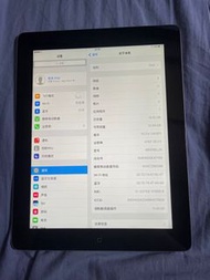 ipad 4 美版 16G wifi➕移動數據網絡 電池壽命83