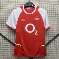 02-03 Retro Arsenal Home Jersey Retro Short-Sleeved Top Sports Football Jersey