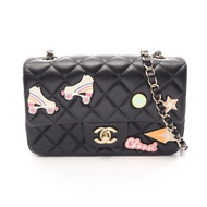 【二手】香奈兒 CHANEL 單肩包 Mini Matelassé 20 Cruise Collection 黑色/多色 小羊皮（綿羊皮） Mini Matelassé Chain Shoulder 