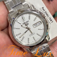SEIKO 5 SNKL75K1 MENS SILVER AUTOMATIC