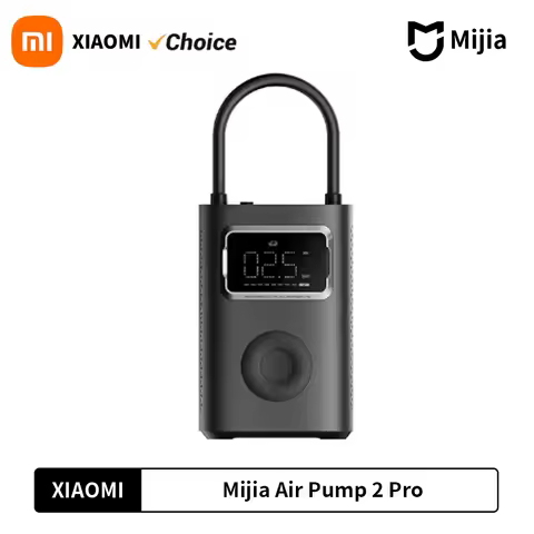 Xiaomi Mijia Air Pump 2 Pro Portable Electric Inflator Pump Digital Display Inflator 150psi Max Bask