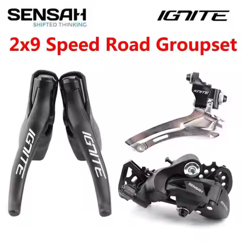 SENSAH IGNITE Road Bike Shifter 2x9 Speed Rear Derailleur Front Derailleur R7000 Tiagra Sora Sensah 