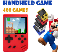 Homeonly เครื่องเล่นเกมพกพา 400 IN 1 (สีแดง) เกมบอย เกมกด มี400เกมส์  game boy บิตในตัว เครื่องเล่นเกมวิดีโอคอนโซลมินิ  เครี่องเกม Game Console