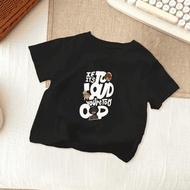 Cute Printed T-shirt Made of Cool Cotton for Children 7143