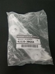 แป้นยึดกันชนหน้าซ้าย NISSAN ALMERA N17 62225-3BG0A (เป็นอะไหล่แท้ Nissan) รหัส A159