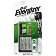 Energizer 勁量 經濟型充電器套裝 (電連AA 2000mah x4) | 可充AA / AAA | LED電量顯示 | 香港行貨