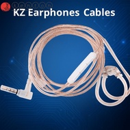 KENTON KZ Earphones Cables, 3.5MM Upgrade KZ Headphones Wire, Original with Microphone 2PIN High-Pur