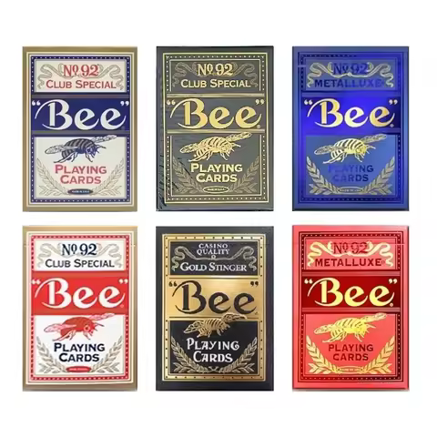 Bee Playing Cards Deck Collection Poker Magic Card Games Magic Tricks for Magician