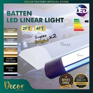 LED Batten Light Tube Light 4ft 2ft T5 T8 LED Strip Light Purification Ceiling Light LED Panel Light