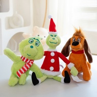 Best-Selling grinch grinch Christmas grinch Plush Toy Brown Dog Doll Doll Cross-Border Christmas Dol